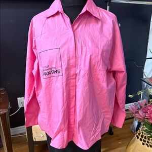 Zara Vibrant Pink women’s Casual Shirt